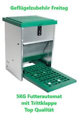  Futterautomat mit Trittklappe 5 kg Kostenloser Versand 