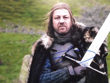 SEAN BEAN original signiert – GROSSFOTO - GAME OF THRONES