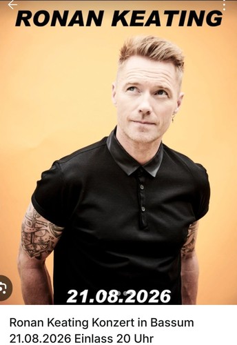 Ronan keating tickets - 2,
