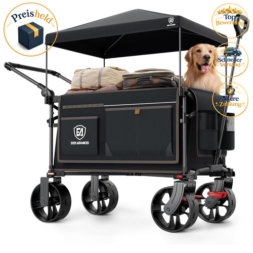 Bollerwagen xxl faltbar - xxl, 225l