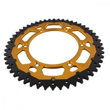 Kettenrad Alu gold 52-Zähne