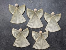 10 Engel gefaltet aus Gebetbuch / Gotteslob – Schutzengel - upcycling (m)