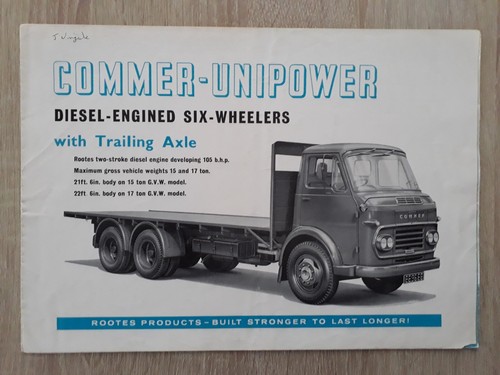 Commer unipower six wheeler - six,