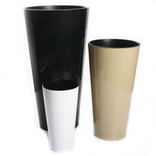 Blumentopf Blumenkübel Pflanztopf Pflanzkübel Hochglanz Rund Glänzend 3 Farben