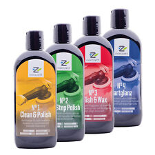 Nextzett (ehem Einszett 1Z) Politur-Startpaket XS No1 + No2 + No3 + No4 je 250ml
