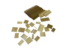 Satz galvanisierter Klammern