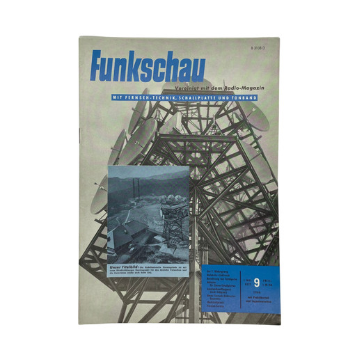 Funkschau heft zeitschrift - heft, /