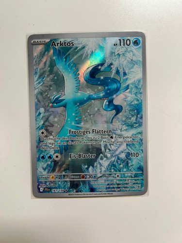 Pokémon karte arktos full - karte,