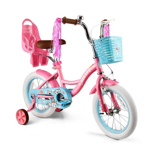 Zoll mädchenfahrrad rosa - 12,