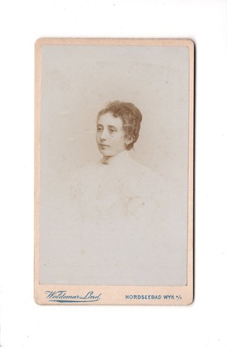 Cdv foto damenportrait - foto,