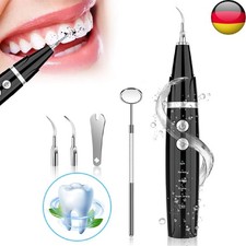 Profi Zahnreinigung Set Ultraschall Zahnsteinentferner Elektrisch USB Zahnbürste