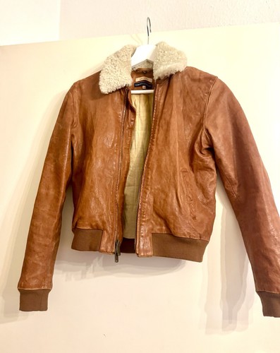Levi lederjacke braun - xs,
