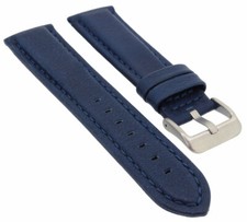 EULIT | Montreal Uhrenarmband | Rindleder, matt | blau 35083