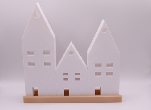 Stk dekohaus weiß haus - stk,