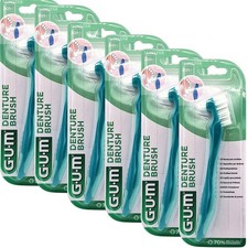 6 x GUM Prothesenbürste