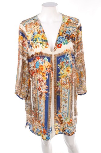 Zara tunika bluse mehrfarbig - tunika-bluse,