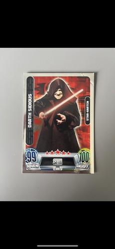 Topps force attax star - force, wars