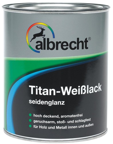 Albrecht titan weißlack - albrecht, titan-weißlack
