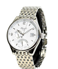 NOS!KIENZLE 1822 Herrenuhr Quarz, Saphirglas, Big Date 5BarW.R. Made in Germany!