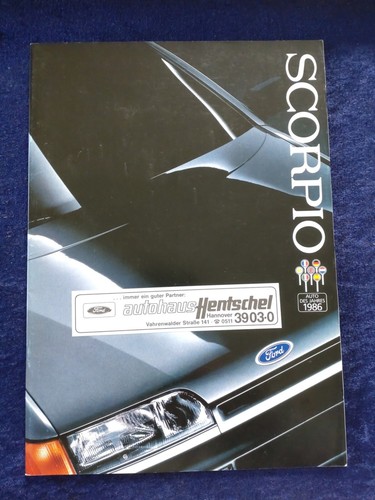Ford scorpio ghia - ford, 4x4