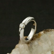 Brillant Solitär Spannring