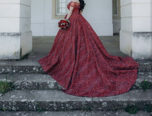 Henna kleid weinrot abendkleid - kleid,