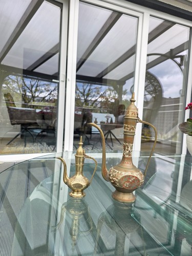 Orientalische kanne mit - 2x,