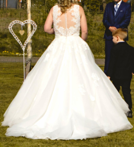 Weißes brautkleid - weißes,