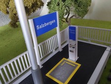 Bahnhof Ortsschield Bahnsteig