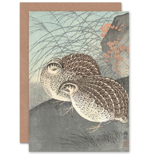 Ohara koson zwei wachteln - ohara,