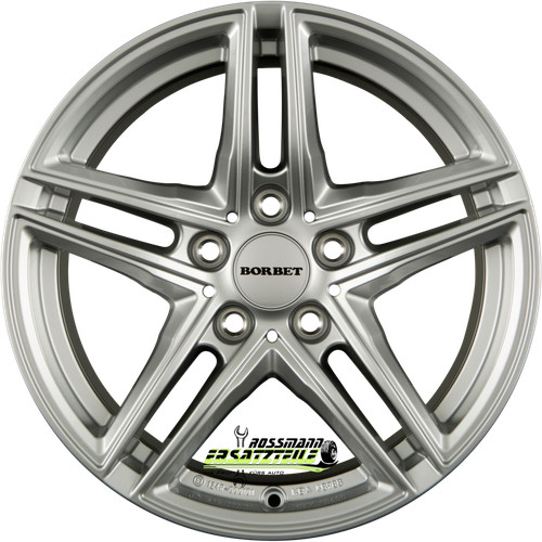 Borbet brilliant silver - xr,