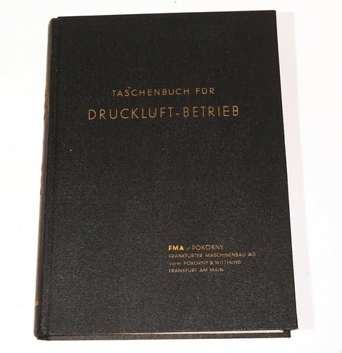 Taschenbuch für druckluft - für,