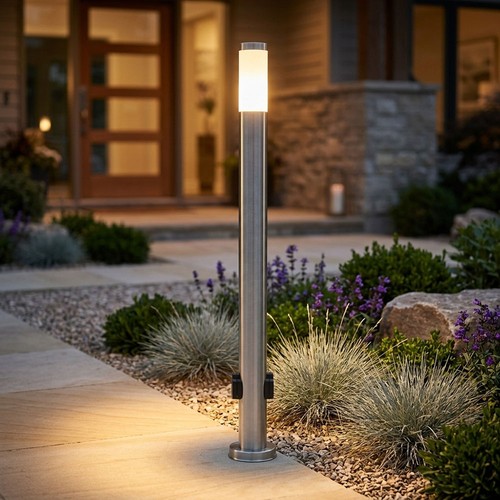 Led außen steh lampe - außen,