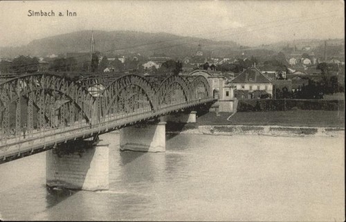 Simbach inn brücke - inn,