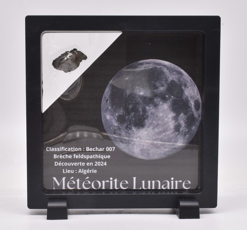 Mondmeteorit bechar 007 aus - mondmeteorit,