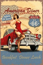 Blechschild 30x40 Amarican