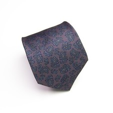 Stefano Ricci Made in Italy Designer Krawatte Braun Balu Paisley 100% Seide