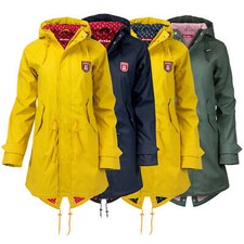 Derbe Damen Regen Mantel Jacke