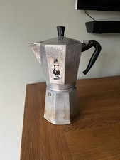 Bialetti Moka Express 12 Tassen Italienische Kaffeemaschine Herdplatte Espressomaschine