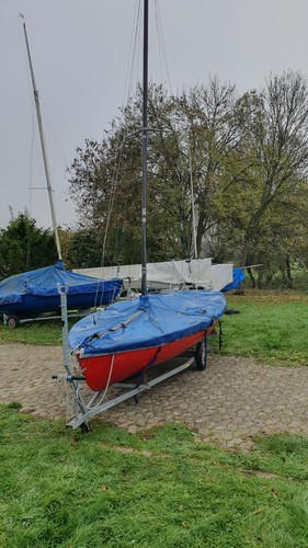 Segeljolle korsar mit dehler - segeljolle,