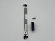 Schüco 209763 Haustürschließplatte DIN L U-Stulp 235 x 24 x 5 mm Edelstahl