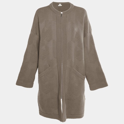 Hermes poncho braun muster - poncho,