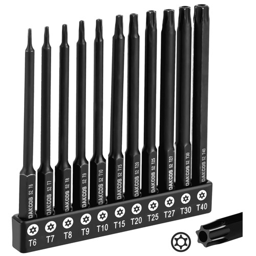 Torx bit set 11tlg - 11tlg, t9