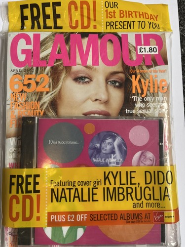 Glamour magazine april 2002 - magazine,