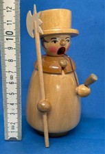 Räuchermann Räuchermännchen Nachtwächter Wärter Erzgebirge Expertic DDR /P1.9/6