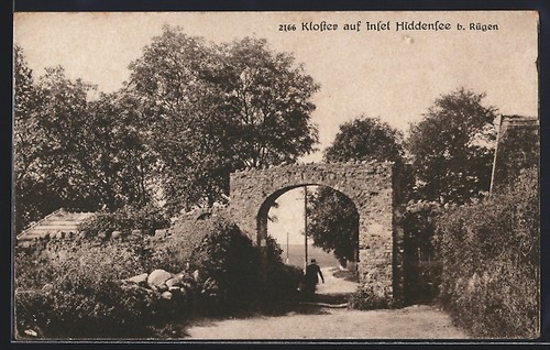Ansichtskarte kloster - ansichtskarte,