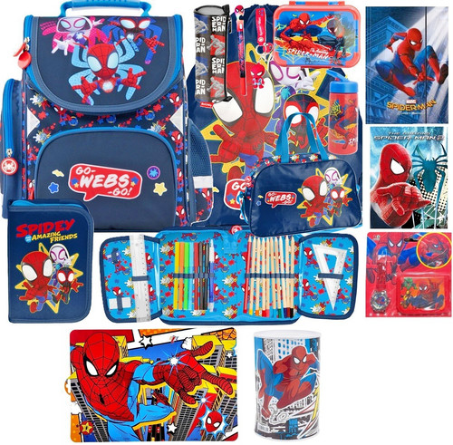 15in1 spiderman schulranzen - 15in1,
