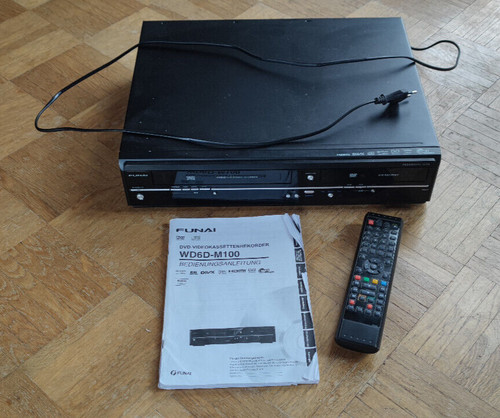 Dvd vhs recorder - vhs,