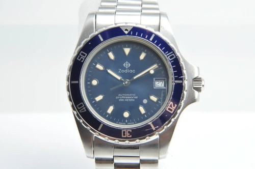 Zodiac blue dial - blue,
