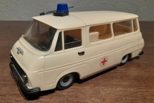 ČSSR - DDR Spielzeug / Blechspielzeug ŠKODA 1203 Mikro Bus Ambulance ITES,KADEN